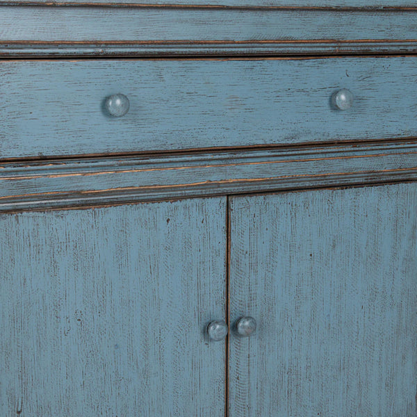 Vintage Style Chinese Blue Cabinet