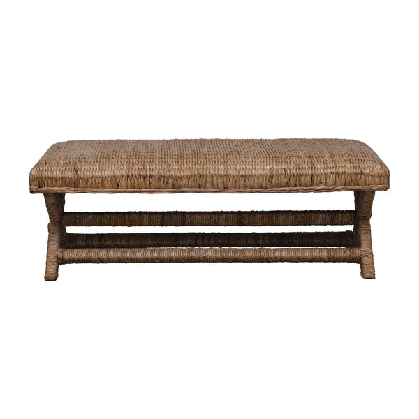 Hyacinth & Mahogany Bench