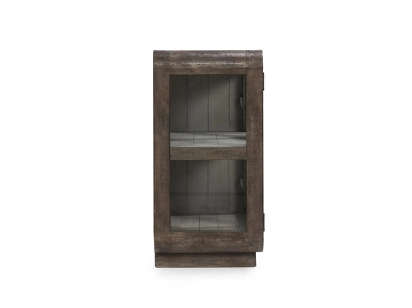 Reclaimed Pine & Glass Cabinet