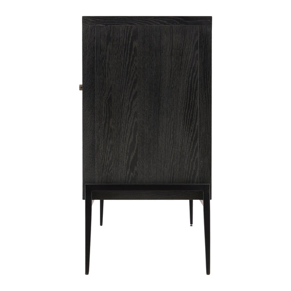 4 Drawer Oak & Marble Sideboard