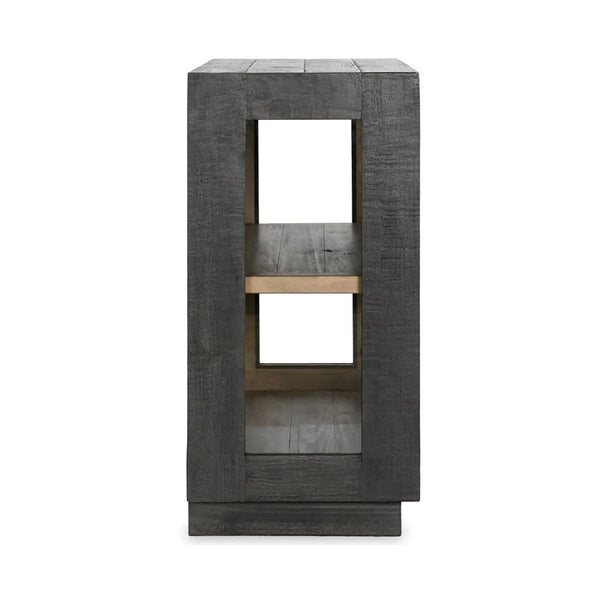 Reclaimed Pine & Glass 2 Door Cabinet