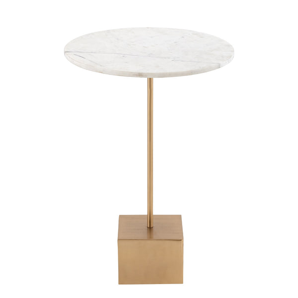 Marble & Gold Martini Table