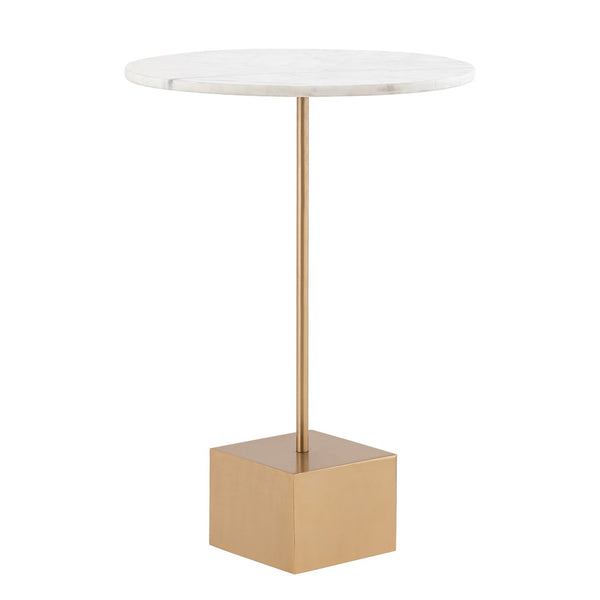 Marble & Gold Martini Table