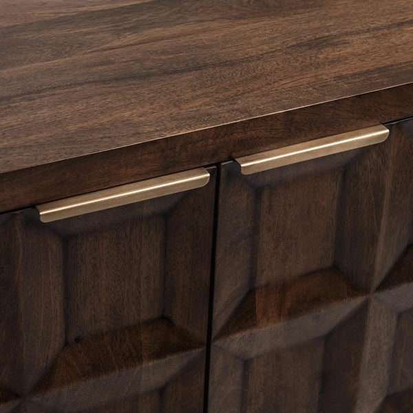 Artisan Crafted Mango 4 Door Cabinet