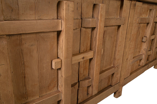 Reclaimed Elm Latching Sideboard