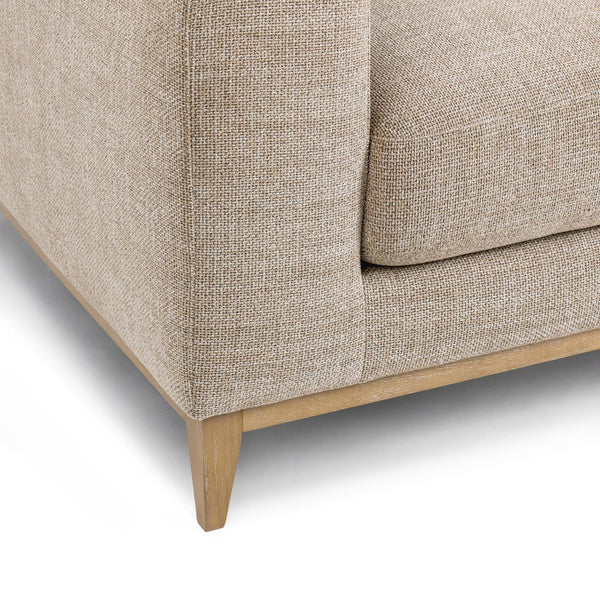 Sectional Sofa w/ Ash Wood Base