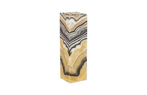 Zebra Onyx Lamp 20”