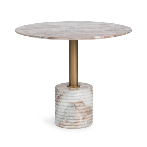 36” Butterscotch Marble Dining Table