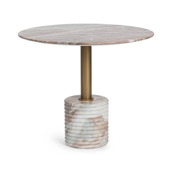 36” Butterscotch Marble Dining Table