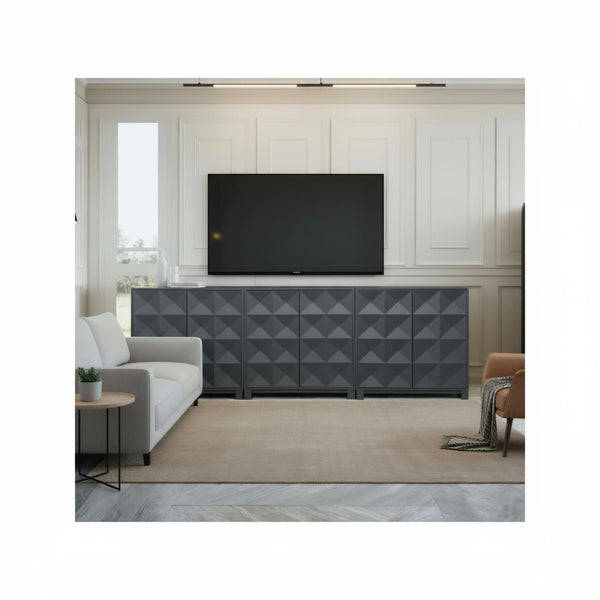 2 Door Bunching Cabinet-Blue