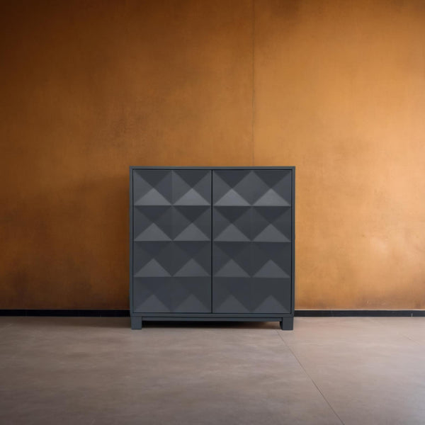 2 Door Bunching Cabinet-Blue