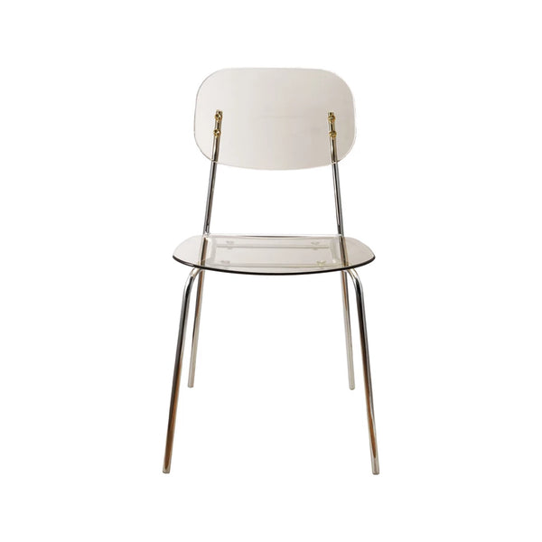 Smoke Transparent Dining Chair