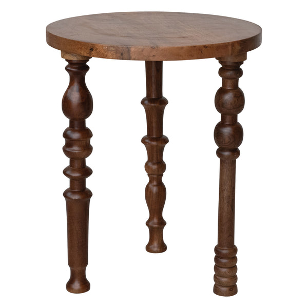 Mango Wood Table w/ Turned Legs