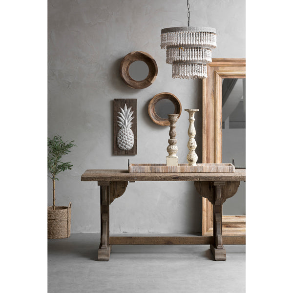 Mango Wood Framed Mirror