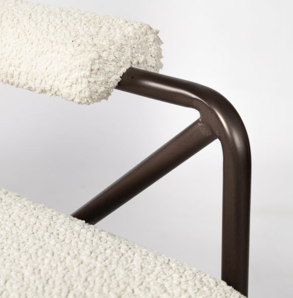 Off White Arm Chair