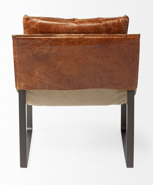 Brown Leather Stockholm Chair