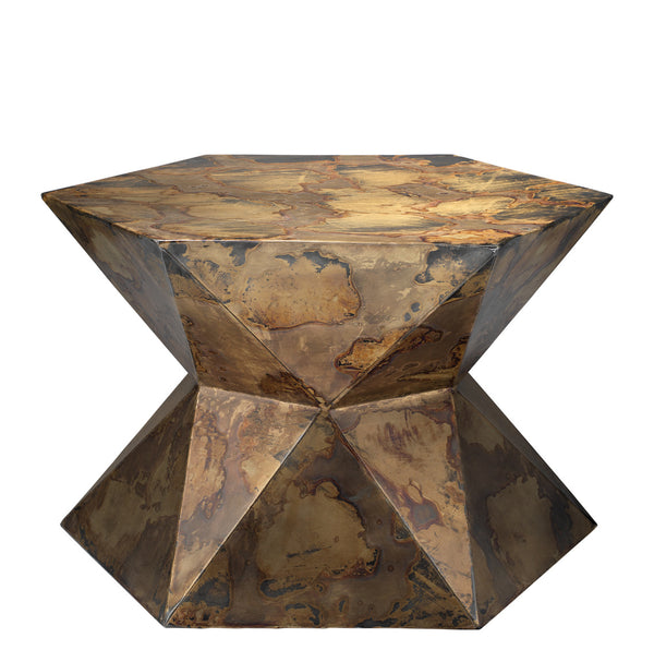 Acid Washed Coffee/ Side Table