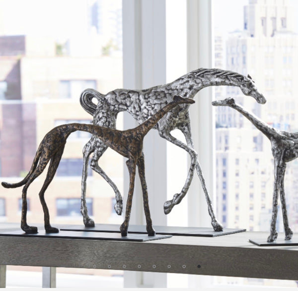 Prancing Horse Sculpture
