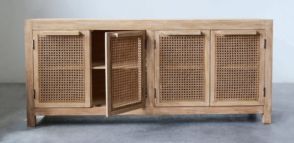 Mango & Cane Sideboard