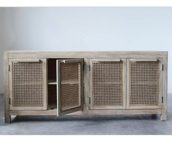 Mango & Cane Sideboard