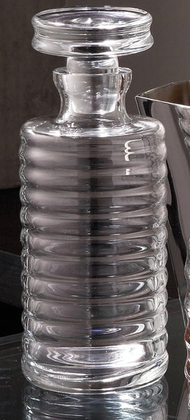 Ribbed Decanter tall