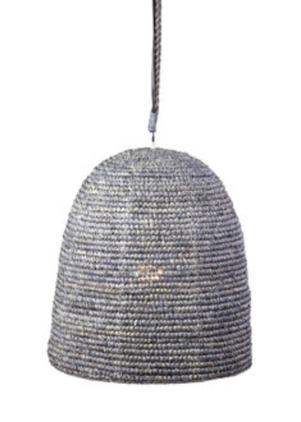 Raffia Grey Pendant