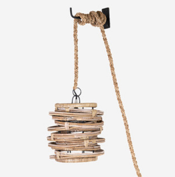 Seagrass Pendant w/ Bracket