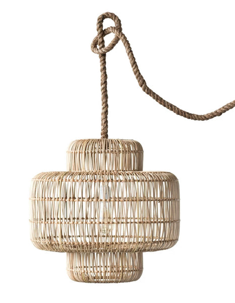 Wicker Pendant