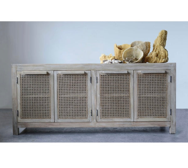 Mango & Cane Sideboard