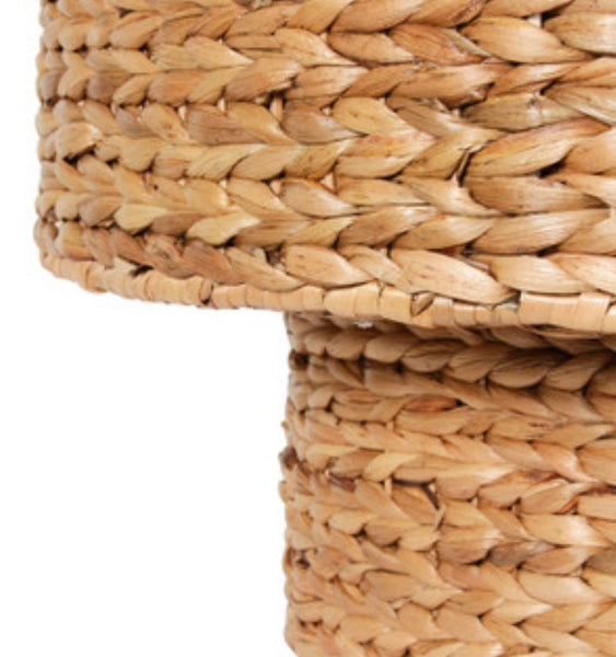 32” Seagrass Drum Chandelier