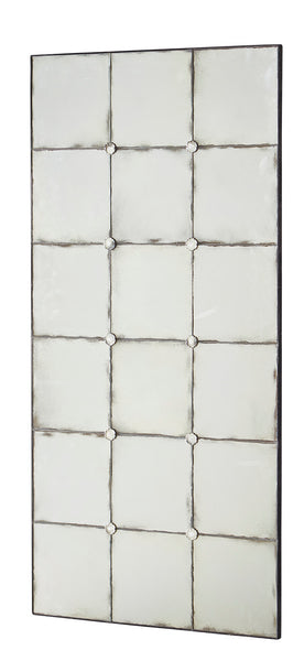 Iron Rectangular Antiqued Mirror