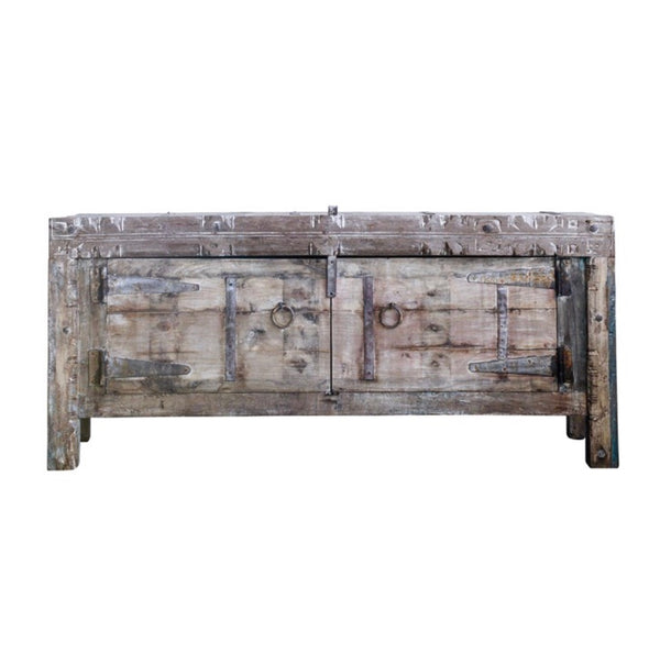 Reclaimed Wood & Iron Console