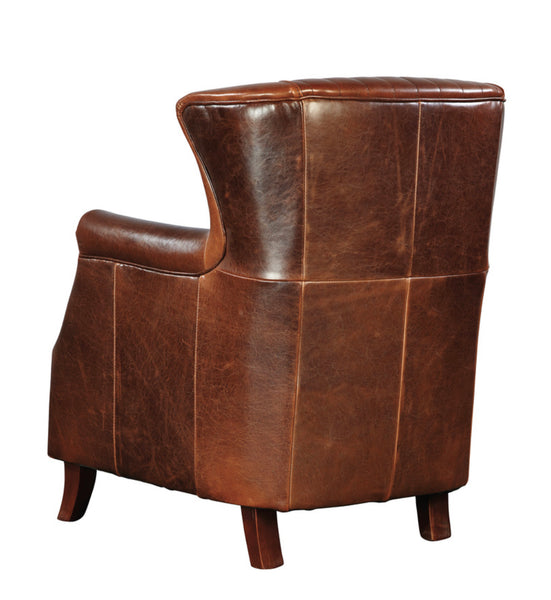 Cigar Leather Club Chair