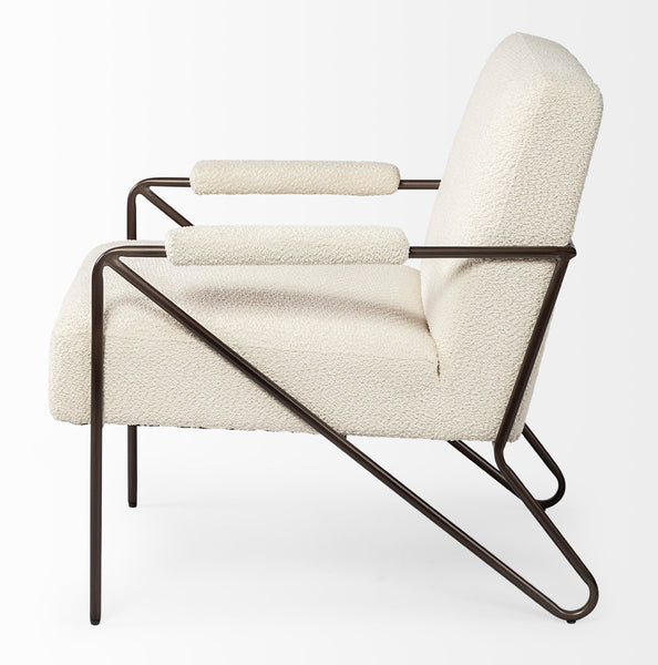 Off White Arm Chair
