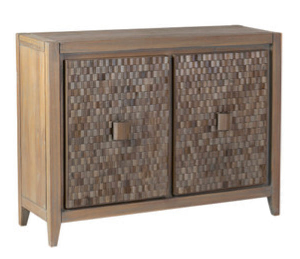 Brown Wood 2 Door Sideboard