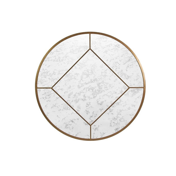 48” Antique Gold Leaf Mirror