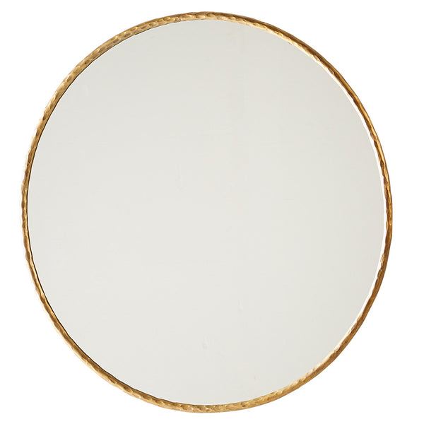 51” Antique Gold Iron Edge Mirror