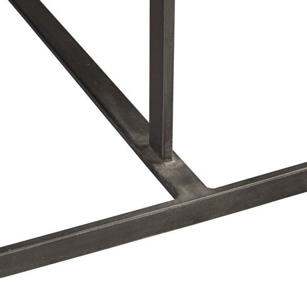 Pine Timber & Iron Coffee Table