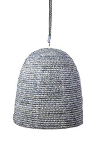 Raffia Grey Pendant