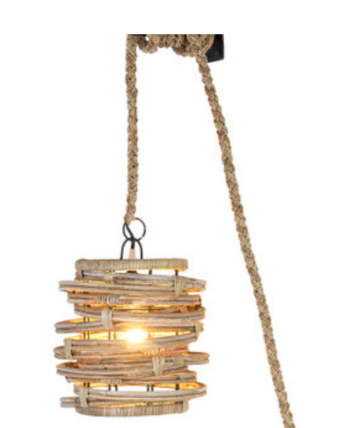 Seagrass Pendant w/ Bracket