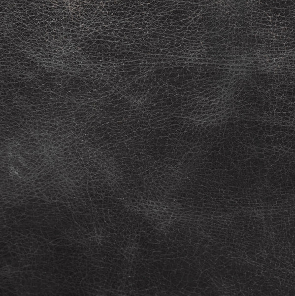 Black Leather Diamond Pattern Chair