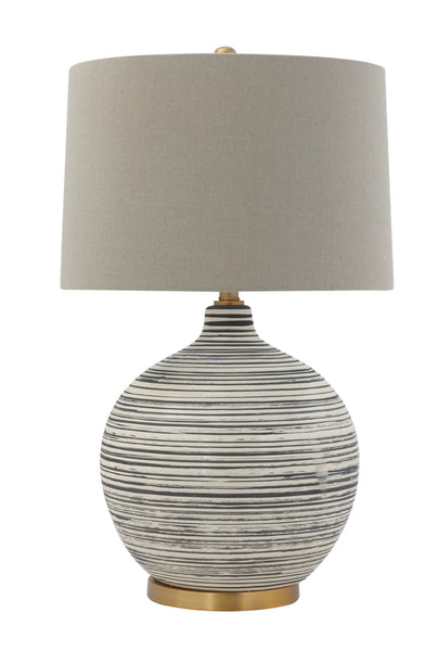 Natural & Grey Table Lamp
