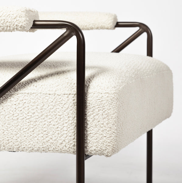 Off White Arm Chair