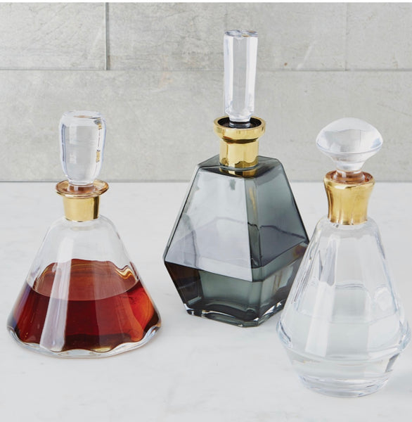 Smoke Decanter w/ 24k Gold