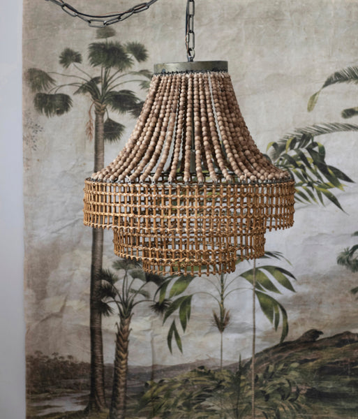 Bamboo & Rattan Chandelier