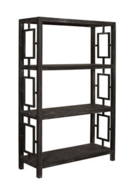 Black Wood Shelving