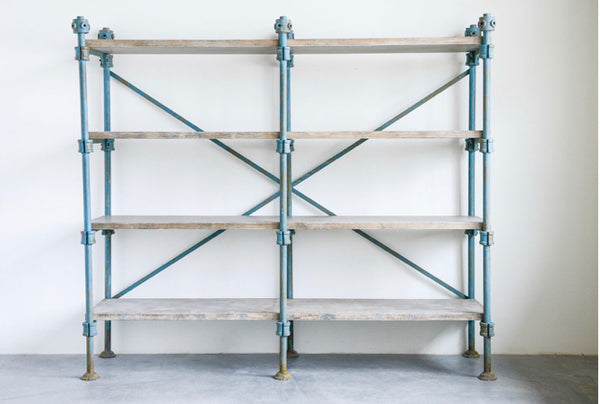 Reproduction Blue Iron Shelf