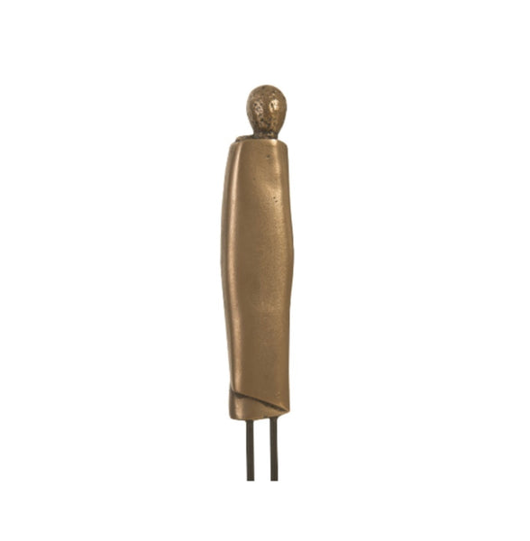Robed Monk Trio Sculpture Bronze