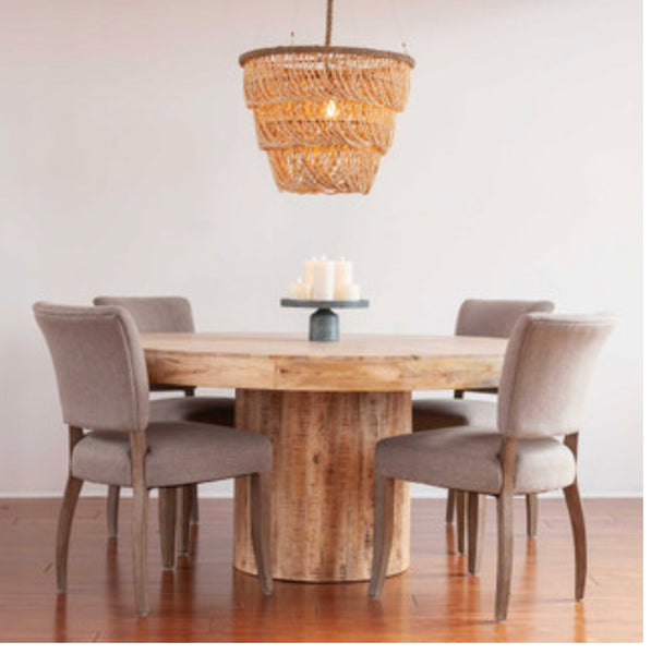 60” Mango Wood Dining Table