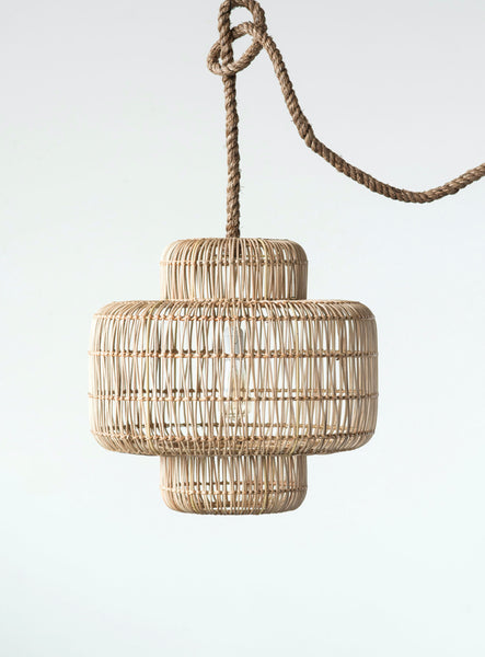 Wicker Pendant